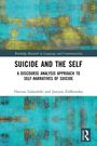 „SUICIDE AND THE SELF“, Diskursanalyse zu Selbst-Erzählungen, Dariusz Galasiński, Justyna Ziółkowska. Blau-gelbes abstraktes Muster.