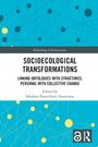 Text: "Socioecological Transformations: Linking Ontologies with Structures, Personal with Collective Change". Herausgeber: Sabaheta Ramcilovic-Suominen. Illustration mit vernetzten Punkten und Linien auf blauem Hintergrund. Open Access Logo unten rechts.