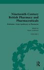 Text: "Nineteenth-Century British Pharmacy and Pharmaceuticals: Profession—From Apothecary to Pharmacist". Grün mit Blumendekor.