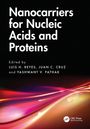 "Nanocarriers for Nucleic Acids and Proteins" oben in großen weißen Buchstaben, mit einem abstrakten Farbverlauf im Hintergrund.