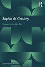 "Sophie de Grouchy", "Kathleen McCrudden Illert". Grünes geometrisches Muster, Logo oben rechts.