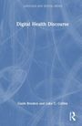 "Digital Health Discourse" von Gavin Brookes und Luke C. Collins, blauer Hintergrund mit weißen Linien.