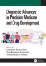 „Diagnostic Advances in Precision Medicine and Drug Development“, bearbeitet von Emmanuel Kwaku Ofori und anderen. Illustration mit Menschen und einem medizinischen Gerät.