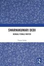 SWARNAKUMARI DEBI: BENGALI FEMALE WRITER. Autor: Trayee Sinha. Muster aus weißen Ranken auf blauem Hintergrund.