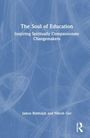 Ein blauer Hintergrund mit dem Titel "The Soul of Education" und den Autoren James Biddulph und Nitesh Gor.