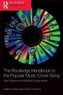 Logo "ROUTLEDGE HANDBOOKS". Bunte CD mit Wassertropfen. Titel: "The Routledge Handbook to the Popular Music Cover Song".