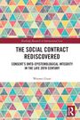 „THE SOCIAL CONTRACT REDISCOVERED“ von Wenwei Guan, bunte dreieckige Muster, Routledge-Logo unten rechts.