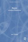 Oben: GENDERED PERSPECTIVES. Mitte: Beauty Gendered Perspectives. Unten: Jaita Talukdar. Blauer Hintergrund mit abstrakten Linien.