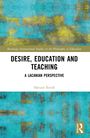 Text: "Desire, Education and Teaching: A Lacanian Perspective" von Håvard Åsvoll. Turquoise-gelbes abstraktes Muster.