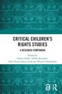 "Critical Children's Rights Studies: A Research Companion, von Valeria Llobet, Didier Reynaert, Afua Twum-Danso Imoh, Wouter Vandenhole. Türkises Muster."