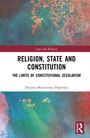 „Religion, State and Constitution: The Limits of Constitutional Secularism“ von Dorjana Bojanovska Popovska. Farbiger Hintergrund.