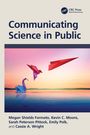 "Communicating Science in Public" von Megan S. Formato, Kevin C. Moore, Sarah P. Pittock, Emily Polk und Cassie A. Wright. Origami-Vögel fliegen über Wasser bei Sonnenuntergang.