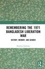 "Remembering the 1971 Bangladesh Liberation War: History, Memory, and Gender" von Shamika Shabnam, grünes Musterhintergrund.