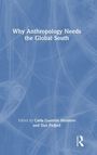 „Why Anthropology Needs the Global South“. Herausgegeben von Carla Guerrón Montero und Dan Podjed. Blaues Hintergrundmuster.