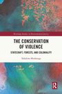 "The Conservation of Violence: Statecraft, Forests, and Coloniality" von Tafadzwa Mushonga. Bunter Aquarell-Hintergrund.