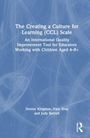 Titel: "The Creating a Culture for Learning (CCL) Scale". Blaues abstraktes Muster, Autoren: Denise Kingston, Iram Siraj, Judy Barrett.