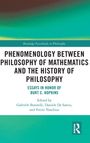 "Phenomenology between Philosophy of Mathematics and the History of Philosophy" vor grünem Hintergrund, Routledge-Logo.