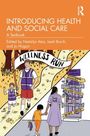 "Introducing Health and Social Care: A Textbook" von Natalija Atas. Illustration: Personen laufen unter "Wellness Run" Banner.