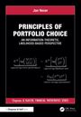 Text: "Principles of Portfolio Choice", "An Information-Theoretic, Likelihood-Based Perspective". Mathematische Formeln darunter.