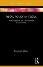 "FISCAL POLICY IN FOCUS. Responsibilities and Limitations of Governments. Soumyen Sikdar." Buchcover mit buntem Muster.