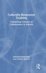 „Culturally Responsive Teaming: Composing Cultures of Collaboration in Schools“ von Adeyemi Stembridge und Lindsey Stevens. Blaues Hintergrunddesign.