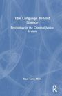 "The Language Behind Silence: Psychology in the Criminal Justice System" von Rajat Kanti Mitra. Blaues, strukturiertes Cover.