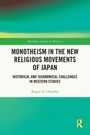 „Monotheism in the New Religious Movements of Japan“ von Kegan A. Chandler. Grüner Hintergrund, weißer Textbereich.