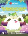 "The Beginner's Guide to Mastering Moho" in bunter Schrift, mit einem weißen Kaninchen und Vogel auf einem Baumstamm.