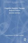 "Cognitive Analytic Therapy: Distinctive Features, Second Edition" von Laura Brummer und Claire Corbridge. Blaues Cover.