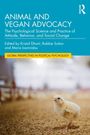 "Animal and Vegan Advocacy" mit einem gelben Küken im Vordergrund vor einem unscharfen Hintergrund auf dem Cover.