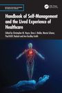 Text: "Handbook of Self-Management and the Lived Experience of Healthcare." Darunter leuchtende, schematische Darstellung eines Menschen.