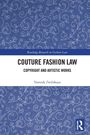 Tomruk ¿St¿Nkaya: Couture Fashion Law, Buch