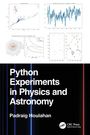 „Python Experiments in Physics and Astronomy“ von Padraig Houlihan. Diagramme und Graphen über Physik und Astronomie.