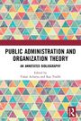 Public Administration and Organization Theory, Buch
