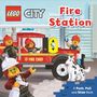 MacMillan Children's Books: Lego(r) City. Fire Station: A Push, Pull and Slide Book, Buch