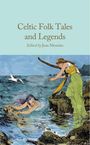 "Celtic Folk Tales and Legends. Edited by Jean Menzies." Eine Meerjungfrau und eine Frau mit Harfe am Meer.