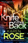 Karen Rose: Knife in the Back, Buch