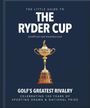 "The Little Guide to The Ryder Cup", ein Pokal und "Golf's Greatest Rivalry" sind zentral dargestellt, in einem eleganten Design.