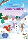 : Meine glitzernde Stickerwelt: Winterzauber, Buch