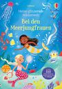 : Meine glitzernde Stickerwelt: Bei den Meerjungfrauen, Buch