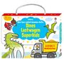 : Kleine Kreativ-Werkstatt - Mein Ganz-einfach-Ausmalen-Koffer: Dinos, Lastwagen, Superkids, Buch