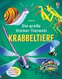 Alice James: Die große Sticker-Tierwelt: Krabbeltiere, Buch