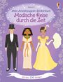 Louie Stowell: Mein Anziehpuppen-Stickerbuch: Modische Reise durch die Zeit, Buch