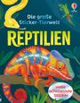 Micaela Tapsell: Die große Sticker-Tierwelt: Reptilien, Buch