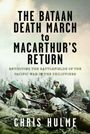"The Bataan Death March to MacArthur’s Return" von Chris Hulme. Soldaten im Feld, angestrengte Gesichter, Kriegsszene.
