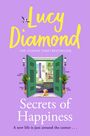 "The Sunday Times Bestseller", "Lucy Diamond", "The Secrets of Happiness", "A brand new life... can be just around the corner." Ein Baum.
