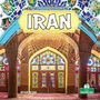Text: "Life and Traditions in Iran". Darunter bunte Fenster in einer Moschee.