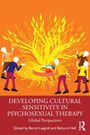 Text: "Developing Cultural Sensitivity in Psychosexual Therapy: Global Perspectives". Illustration: Menschen um ein helles Zentrum.