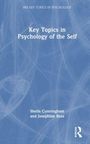 Text: “Key Topics in Psychology of the Self” von Sheila Cunningham und Josephine Ross. Blauer Hintergrund, abstrakte Muster.