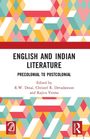 "English and Indian Literature: Precolonial to Postcolonial", Herausgeber: R.W. Desai, Christel R. Devadawson, Rajiva Verma. Buntes geometrisches Muster oben und unten.